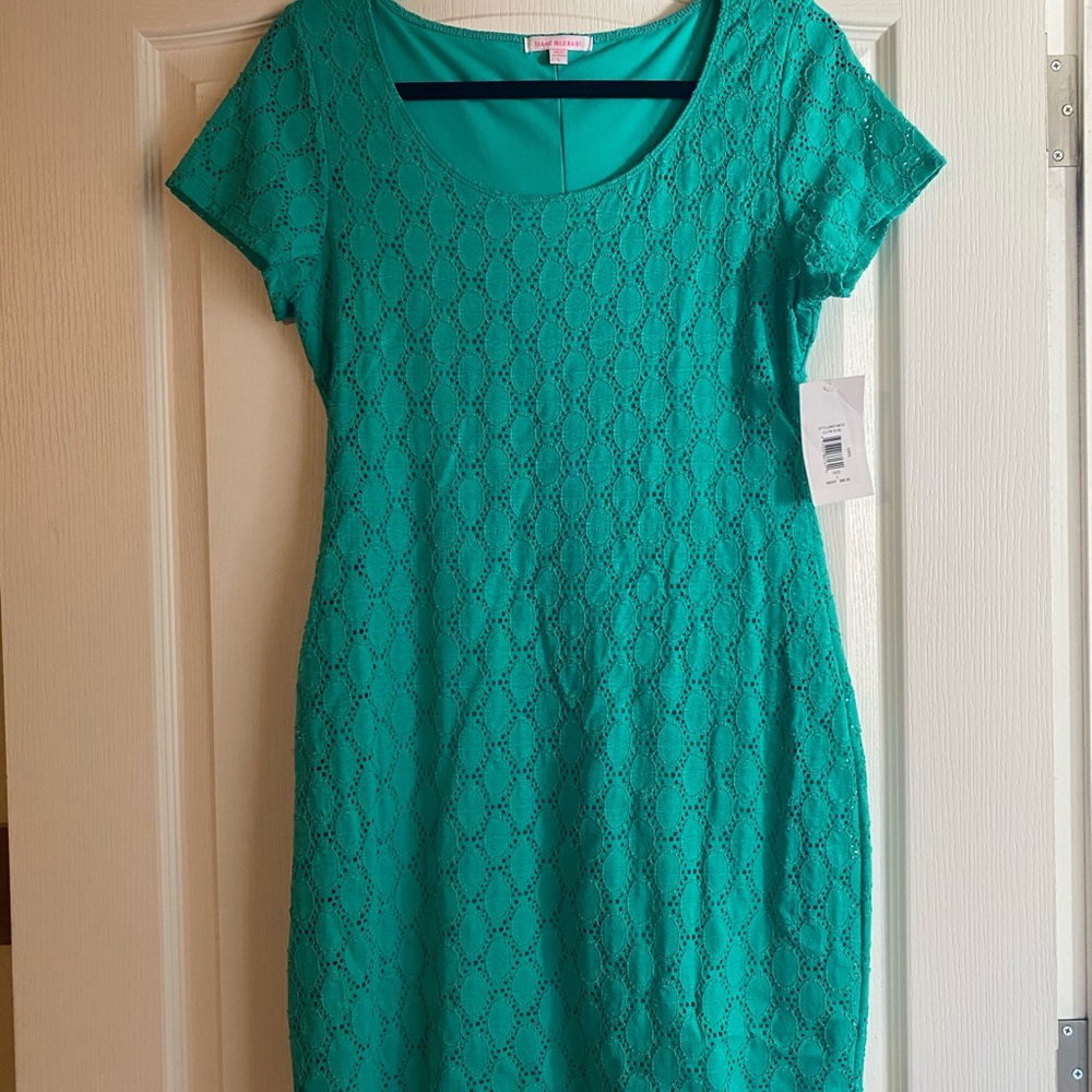 Teal dress